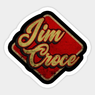 JIm Croce in kite Sticker